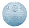 Beistle Club Pack of 18 Light Blue Lace Inspired Hanging Paper Lantern Party Decorations 8"